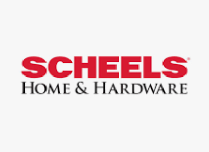 SCHEELS HOME AND HARDWARE logo